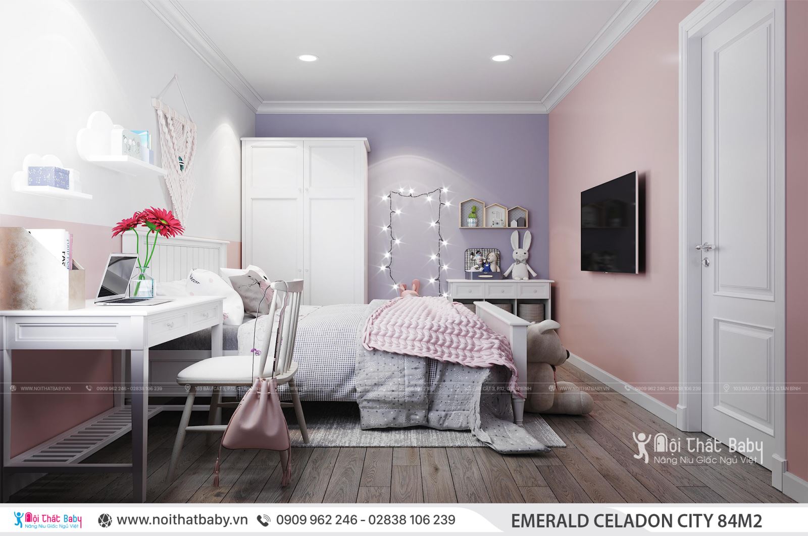 Tổng hợp các mẫu thiết kế nội thất Chung cư Emerald Celadon City